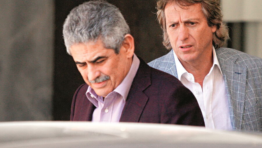 Luís Filipe Vieira e Jorge Jesus