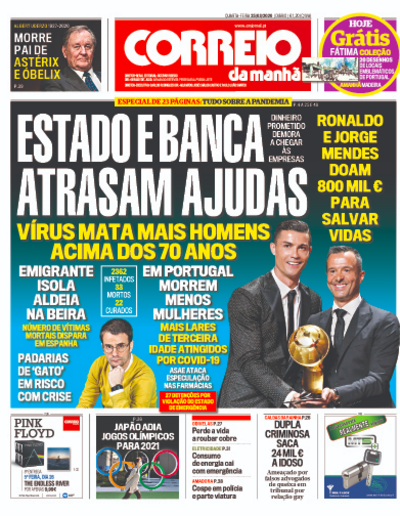 CM de hoje (25/03/2020)